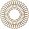Ekena Millwork Cornelius Wood Fretwork Pierced Ceiling Medallion, Birch, 26"OD x 9 5/8"ID x 3/8"T CMWP26X0375CRBI - alternate 5